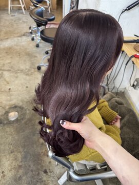 ウィークエンド(WEEKEND) ブリーチなしで Wカラー+カット+トリートメント【￥13800】