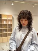 くるくるウルフパーマ