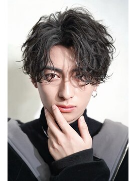 ゼロ 渋谷(XeRo) 波巻きセンターパート