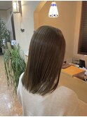 ブリーチ無　ミルクティーベージュ