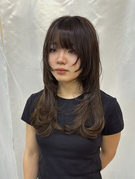 ヘアー アレス(hair ales) ハッシュレイヤー　ナチュラルウルフ