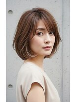マイン(MINe) ふんわりモテ髪/小顔似合わせカットミディアム/髪質改善
