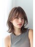 小顔効果の美しい髪に☆余白カバーカット+３STEPトリートメント