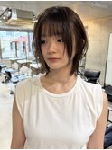 レイヤーカット/ハッシュカット/ミディアムレイヤー
