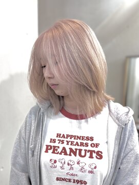 シャロン(SHARON) 【SHARON】レイヤースタイル×くすみベージュ