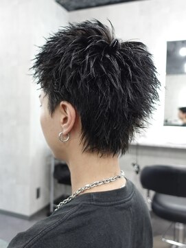 ラベル 渋谷(LAVEL) スパイキーショート/メンズパーマ/ピンパーマ/メンズカット