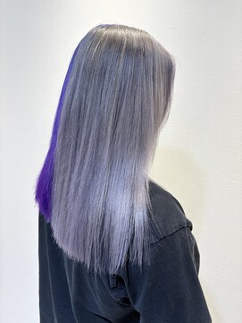 プリーク(preak) バイカラーストレート