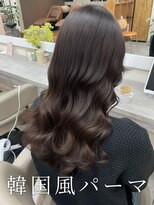 アミー 銀座(Ammy)&nbsp;#韓国風パーマ #コテ巻き風パーマ #ロングパーマ #パーマ