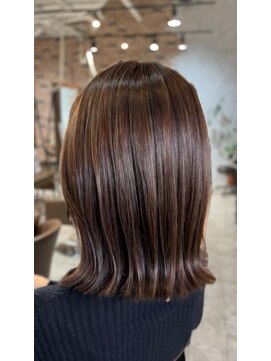 スペックホルダー(Spec Holder) ブラウン11.21黒髪