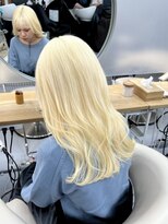 プネル(punel) 抜きっぱなしブロンド ケアブリーチ 原宿