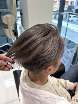 エアー 銀座タワー(AIR) メンズショート/メンズカット/ダブルカラー/ブリーチ