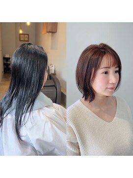 ココヘアメイク(KOKO hair make) 外はねボブ