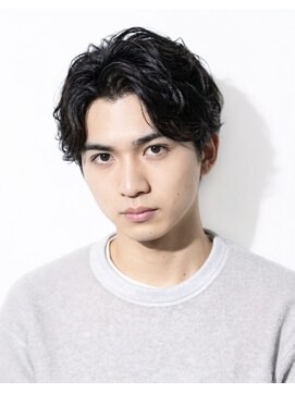ソレイユ(Soleil) 30代40代50代ビジネスマン向け清潔感センターパートくせ毛