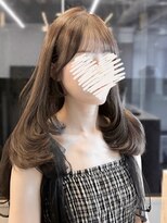 フォンズ(FONS)&nbsp;上品韓国ヘアラベンダーグレージュ