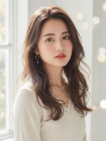 ヘアーメイク ライズ 西田辺店(Hair make rise;)&nbsp;大人可愛い20代30代40代ロングレイヤーグレージュ