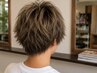 《学割U24》【メンズ】カット+メンズカラー¥8415~