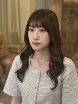 ニューヨークニューヨーク なんば道頓堀店(NYNY)&nbsp;韓国風顔まわりレイヤー×艶ショコラブラウン
