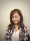 【amule hair】ゆるセミディ