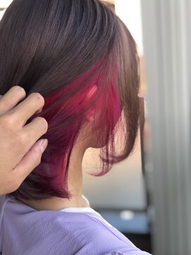 フェニーチェ オン ザ ビーチ(FENICE on the beach) ダークバイオレット&インナーピンク