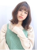 【lagoon】アッシュブラウン×ゆるふわボブ
