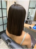 艶髪セミロングボブ