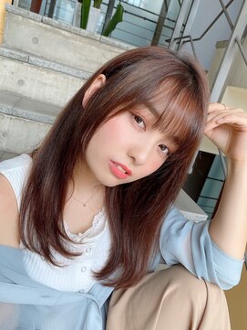 ロンド ストラーダ 心斎橋(Lond strada) 【津賀　涼】ショートグレージュカラーボブウルフココアベージュ