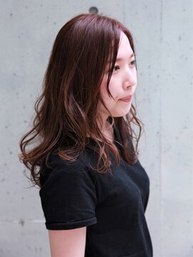 マーブレット(marblet.) 【marblet.】ピンクベージュ×セミロングスタイル☆