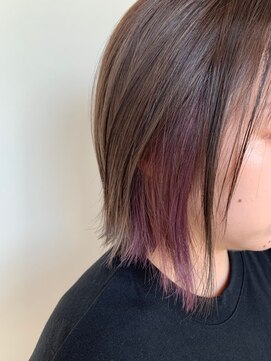 美容室クラフト 印西西の原店 インナーカラー