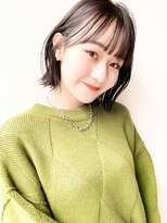 面長解消くびれボブ［髪質改善トリートメント/池袋&目白&大塚］