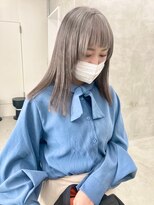 ソーコ 渋谷(SOCO)&nbsp;ミルクティーベージュハイライトケアブリーチイルミナカラー