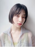 切りっぱなしミニボブ[銀座][小顔][パーソナル診断][前髪]