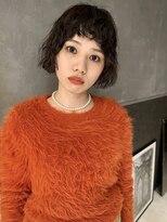 ボコカ(bococa)&nbsp;頬ラインボブ×ミックスパーマ