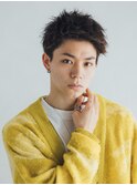短髪アップバンク