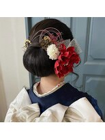 つるっとシニヨン♪