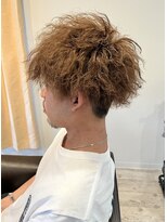 リコ(Leaco)&nbsp;◇メンズ/ツイストパーマ/グレーベージュ/◇10代.20代.30代