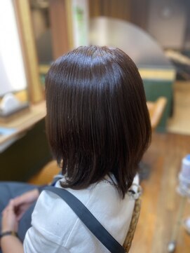 ヘアー マジック 国立店(Hair Magic) 大人かわいいナチュラルボブ/丸みボブ