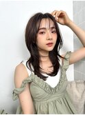 【La fith】シアーブラック×レイヤーカット