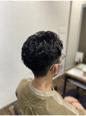 刈り上げパーマ