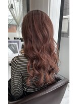 ヘアースタジオ ミツル(hair studio 326)&nbsp;ピンク過ぎない暖色カラー