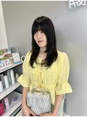 顔周り/レイヤーカット/ウルフカット