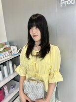 アイスプロドバイブルーム 木更津店(ice prod by bloom)&nbsp;ミディアムヘア/暗めカラー/グランマッシュ/木更津