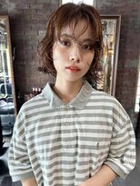 似合わせ小顔レイヤーボブウルフ_銀座/髪質改善