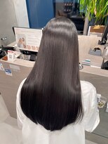 艶髪ストレート髪質改善カラー縮毛矯正トリートメント銀座有楽町