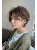 ハンサムショート/顔まわり/シースルーバング【lana hair/新宿】