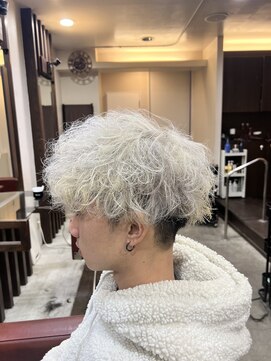 ハイパー(HYPER) ホワイトマッシュ（メンズ、ブリーチ、ホワイトカラー）