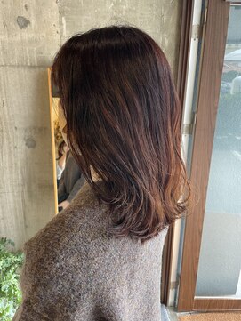 ベルバイヘアスイッチ(by hairswitch) オレンジブラウン/ブリーチなし/トステアカラー