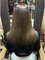 ナナナ パレナ 大津膳所店(nanana parena)&nbsp;微粒子が浸透して髪を修復しながら縮毛矯正＋くすみベージュ♪