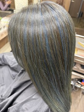 バンチ(Baint.) ハイライト×ネイビー