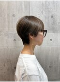 軽やかな春ショート[新宿][新宿美容室]