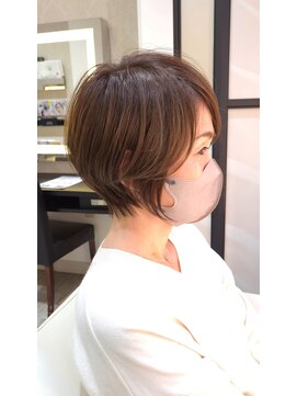 ウィル あべの店(WiLL) イメチェン丸みショートナチュラルボブ30代40代50代田嶋j
